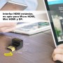 VCELINK 8K Adaptador HDMI 90 Grados Chapada en Oro Adaptador HDMI 2.1 Curvo Conector Codo HDMI Acodado para HDTV, Switch,