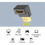 VCELINK 8K Adaptador HDMI 90 Grados Chapada en Oro Adaptador HDMI 2.1 Curvo Conector Codo HDMI Acodado para HDTV, Switch,