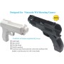 OSTENT Pistola ligera Gun Shooting Sport Video Game Compatible para Nintendo Wii Remote Controller Pack de 2