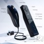 TechKen Pack de 2 Mandos para Wii con Muñequera,Wii Mando a Distancia Remote Controller para Wii con Motion Plus y Nunchuk