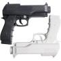 OSTENT Pistola ligera Gun Shooting Sport Video Game Compatible para Nintendo Wii Remote Controller Pack de 2