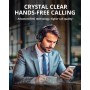 Tronsmart Q20S Cascos Inalámbricos Cancelación de Ruido Activa Híbrida con Varios Modos, Sonido Hi-Res Audio, 60H Reproducción,