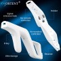 OSTENT Adjunto de Pistola Ligera para Nintendo Wii Juegos Remote Nunchuck Shoot Sport