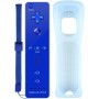 COOLEAD 2 en 1 Mando a Distancia con Sensor Motion Plus Integrado con Funda de Silicona y Correa de muñeca para Wii o Wii U -