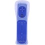 COOLEAD 2 en 1 Mando a Distancia con Sensor Motion Plus Integrado con Funda de Silicona y Correa de muñeca para Wii o Wii U -