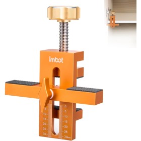 Herramientas de Instalación de Gabinetes Ajustables, Posicionador de Puertas de Armario, Rango de Sujeción 7-40 mm, Versátil,