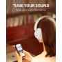 Tronsmart Q20S Cascos Inalámbricos Cancelación de Ruido Activa Híbrida con Varios Modos, Sonido Hi-Res Audio, 60H Reproducción,