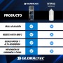 GLOBALTEC PROFESSIONAL Pintura Anticalórica Plata 400ml – Resistente Hasta 600°C | Spray Protector para Tubos de Escape, Motores