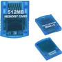 Mcbazel Tarjeta de Memoria de Almacenamiento para Juegos de 1024 MB para Consola Wii/Gamecube GC