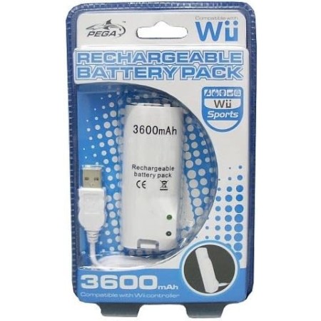 Baterí­a Recargable 3600mAh Wii
