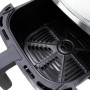 JOCCA - 8L Hot Air Fryer | Oil Free Fryer | Air Fryer | Timer | Adjustable Temperature | Healthy Cooking | (Black)