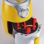 Ariete 4615 Airy Healthy Mini Fryer, Oil-Free, Timer, 1000W, Yellow and White