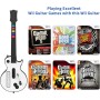 NBCP Guitar Hero Wii Controller, Wireless Pro Wii Guitar para Nintendo Guitar Hero y Rock Band, Wii Guitar Wireless Controller