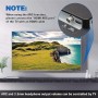 Rensaday Extractor de audio HDMI ARC con DAC - Salida óptica/coaxial SPDIF y RCA/3,5 mm - 192 KHz 24 bits para TV/barra de