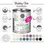 My COLOR Room Shabby Chic (verde salvia – 750 ml) Pintura a la tiza para muebles de interior y exterior – Pintura a la tiza para