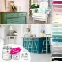 My COLOR Room Shabby Chic (verde salvia – 750 ml) Pintura a la tiza para muebles de interior y exterior – Pintura a la tiza para