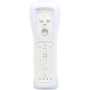 2 en 1 Motion Plus Mando y Nunchunk para Nintendo Wii/Wii u + Funda de Silicona - Blanco