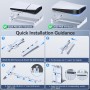 OIVO Soporte PS5 Slim Horizontal para Consola Playstation 5 Slim, PS5 Slim Soporte Horizontal, Soporte PS5 Slim Acostado,