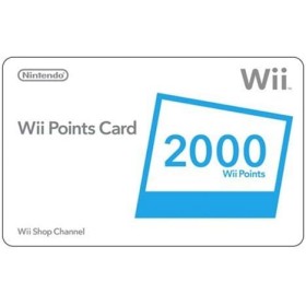 [Import Anglais]2000 Points Card Wii