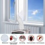 MOEGFY 400CM Portable Air Conditioning Window Kit, Portable Air Conditioning Insulator, Insulating Window Air Conditioning,
