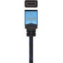 AISENS A120-0454 Cable HDMI V2.0 prolongador premium alta velocidad/HEC 4K@60Hz 18Gbps, A/M-A/H, negro/azul, 3.0m