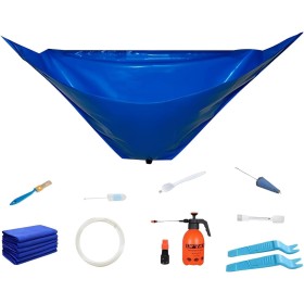 air conditioner cleaning kit, air conditioner cleaning cover, split cleaning kit, wall mounted cleaning cover, hood for air