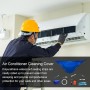 air conditioner cleaning kit, air conditioner cleaning cover, split cleaning kit, wall mounted cleaning cover, hood for air
