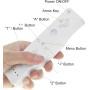 Mando a Distancia Wii: 2x Mandos de Juegos Con Conexión Remota Inalámbrica, Sensor de Movimiento, Gamepad de Repuesto para