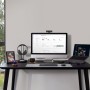 Logitech Brio 500 HD Webcam Ajuste Luz, Modo Visualización, Mics Duales con Reducción Ruido, Cubierta Privacidad Cámara Web,