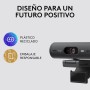 Logitech Brio 500 HD Webcam Ajuste Luz, Modo Visualización, Mics Duales con Reducción Ruido, Cubierta Privacidad Cámara Web,