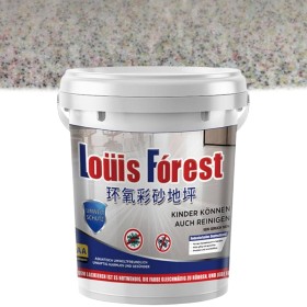 Louis Forest - Pintura epoxi para pisos, revestimiento de suelo Louis Forest, sin olor penetrante, revestimiento epoxi de alto