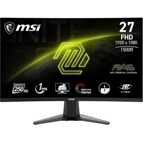 MSI mag 27C6F Monitor Curvo Gaming FHD de 27", 1500R 1920 x 1080 Panel VA rápido, 180 Hz / 0,5 ms (GtG, mín.), Sincronización