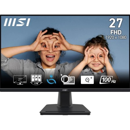 MSI Pro MP275 – Monitor rofessional 27”,100 Hz, FHD, IPS, HDR Ready, Pantalla TÜV, Altavoces Integrados, antiflicker Eye-Q Check