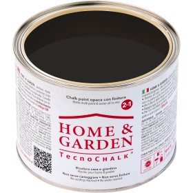 TecnoChalk Home & Garden Pintura a la tiza extrafuerte, no requiere barniz, repintar sin lijar para casa y jardín, pintura todo
