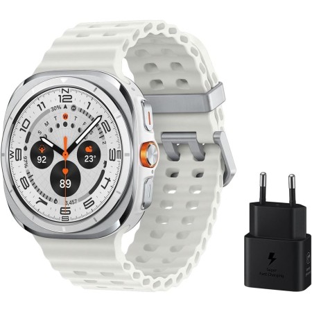 Samsung Galaxy Watch Ultra LTE 47mm + Cargador - Smartwatch, Control de Salud, Seguimiento Deportivo, Blanco (Versión Española)