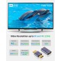 Duttek Adaptador HDMI 90 grados 8K, Adaptador HDMI de Ángulo Izquierdo y Derecho 48Gbps, Extensor HDMI 2.1 Macho a Hembra