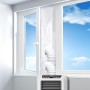 LYUNIT 300CM Portable Air Conditioner Window Kit, Universal Window Seal, Portable Air Conditioning Kit, Suitable for Air