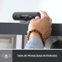 Logitech Brio 500 HD Webcam Ajuste Luz, Modo Visualización, Mics Duales con Reducción Ruido, Cubierta Privacidad Cámara Web,