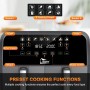 5.5L Oil Free Fryer, Uten Air Fryer 1700W with Removable Basket, Adjustable Time and Temperature, PDF Recipes, BPA Free
