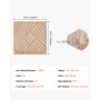 VEVOR Paneles de Pared 3D, 12 Baldosas de Sal Minimalistas de Arte Moderno PVC, con Acento de Cobertura 2,97 m², para Techo,