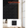 VEVOR Paneles de Pared 3D, 33 Baldosas de Diamante Minimalistas de Arte Moderno de PVC, con Acento de Cobertura de 2,97 m², para