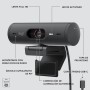 Logitech Brio 500 HD Webcam Ajuste Luz, Modo Visualización, Mics Duales con Reducción Ruido, Cubierta Privacidad Cámara Web,