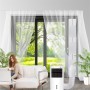Portable Air Conditioner Window Kit, Portable Air Conditioner Sliding Window Sealing Plates, Suitable for 5"/5.9" Diameter