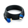 deleyCON 0,5m Cable HDMI Ángulo de 90° - Compatible con HDMI 2.0/1.4 - UHD 4K HDR 3D 1080p 2160p ARC - de Alta Velocidad con