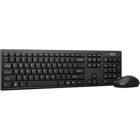 Lenovo 100 Combo Teclado y Ratón Inalámbricos 2.4G (Ratón Sensor Óptico, 1600 dpi, Receptor USB Nano, Compatible con Windows)