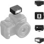 ULANZI SL01 Mini Flash de Cámara, GN8 6500K, Speedlite Manual, 4 Niveles de Potencia (1/8~1/1), Compatible con Nikon, Sony,
