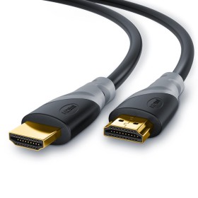 CSL - Cable HDMI 8K 4K 2.1/2.0 2m - 8K @ 60Hz 4K @ 120Hz con DSC - 48 Gbit/s - 3D - Ultra High Speed con Ethernet - Blu-ray TV