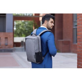 Lenovo Mochila B210 para ordenadores portátiles de 15.6 pulgadas, mochila ligera y repelente al agua, color negro