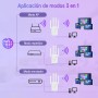 2025 Nuevo Repetidor WiFi, Amplificador Extensor WiFi con 2 Puertos ethernet, 4 Antenas, Modo Repetidor/Router/Ap, Extensor WiFi