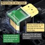 VCELINK 8K Adaptador HDMI 270 Grados Chapada en Oro Adaptador HDMI 2.1 Curvo Conector Codo HDMI Acodado para HDTV, Switch,
